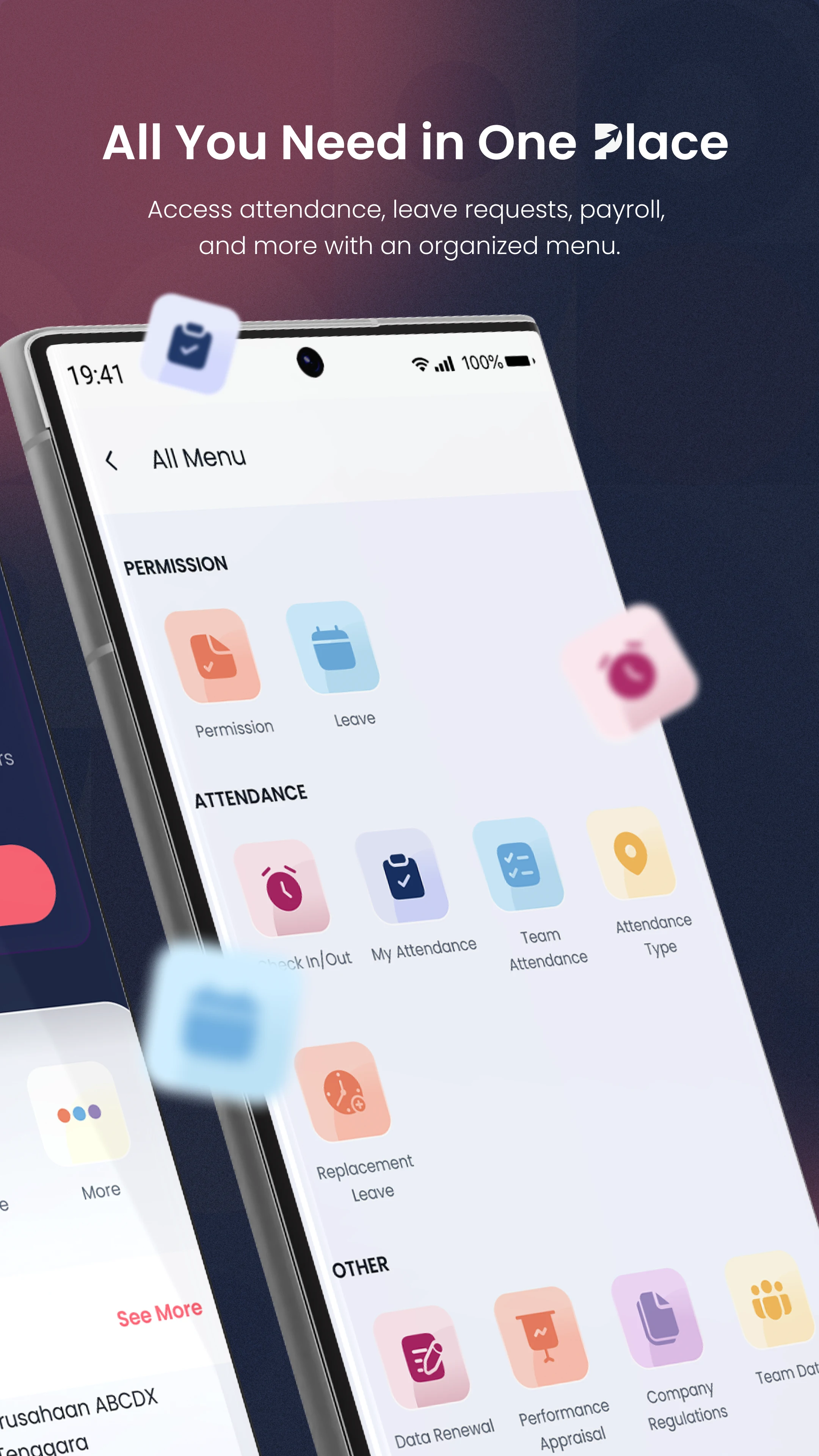 Phinter Mobile screenshot