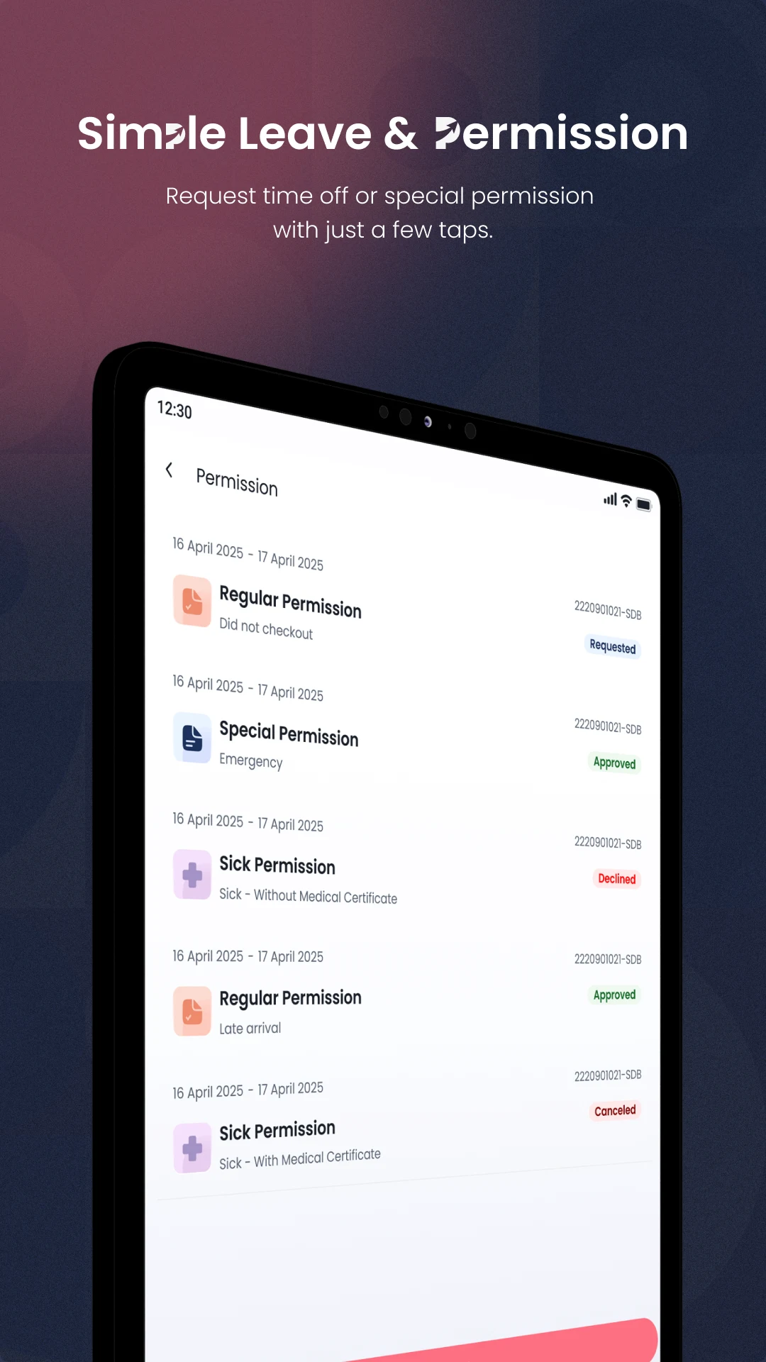 Phinter Mobile screenshot