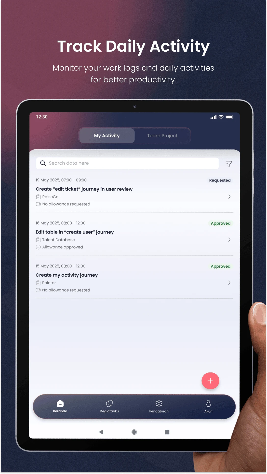 Phinter Mobile screenshot