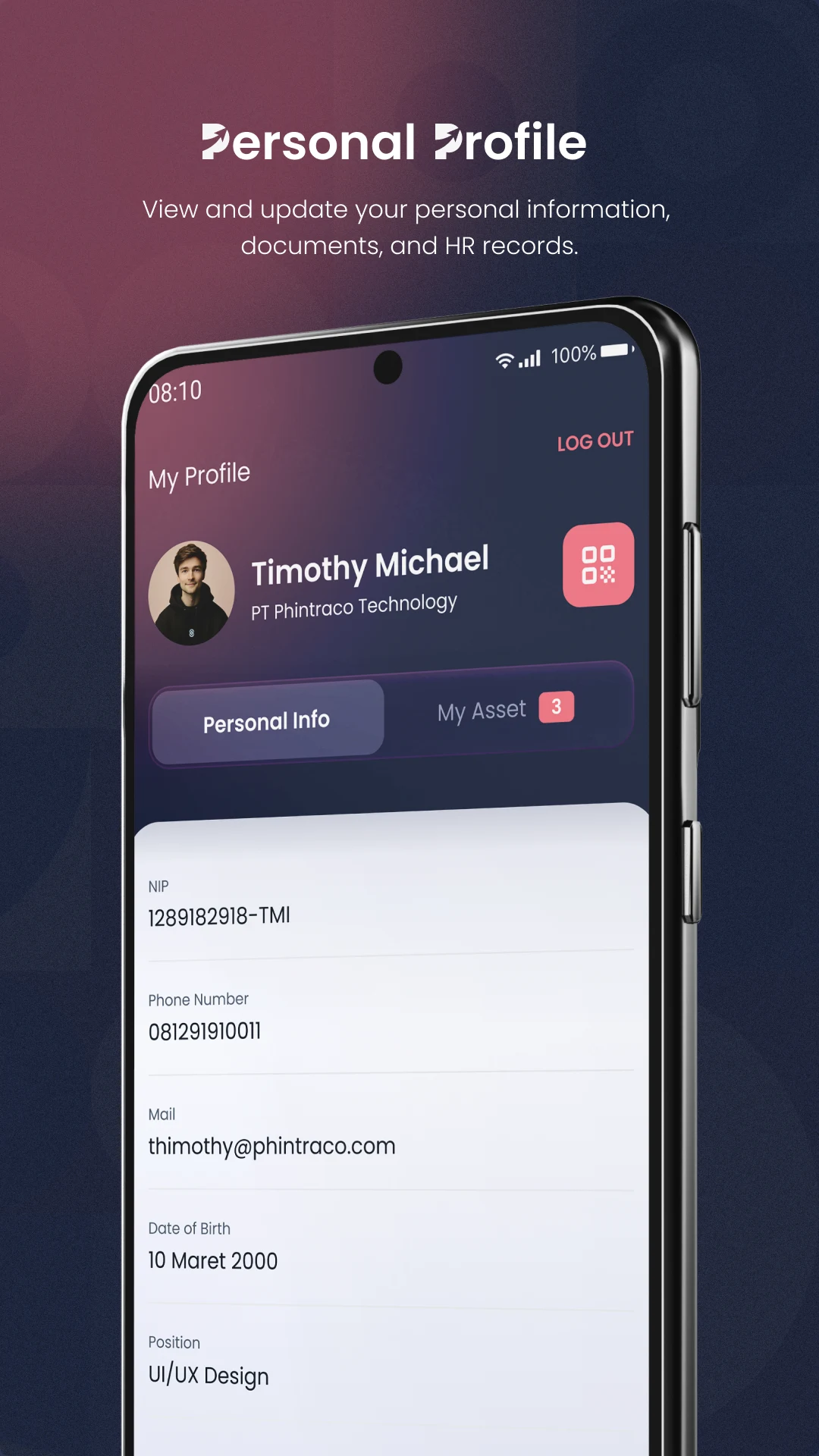 Phinter Mobile screenshot