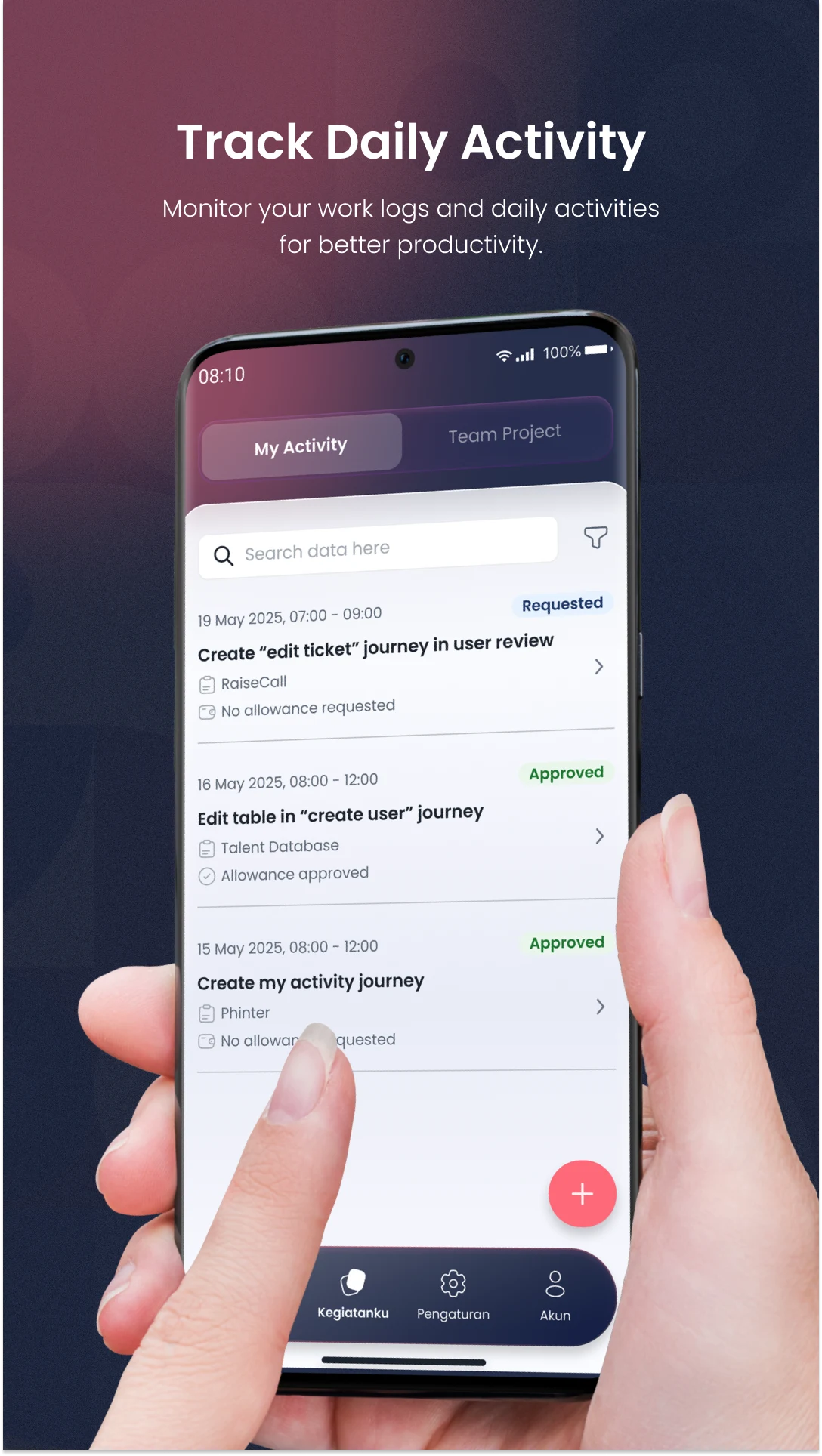 Phinter Mobile screenshot